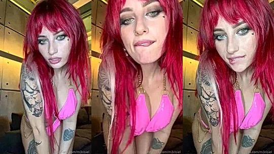 leaked onlyfans sexy body sextape of Merisiel Irum’s in front of the camera