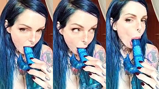 naughty sexy model Riae sucked huge dildo craving your big hard cock, leaked onlyfans